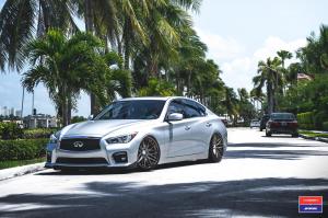 Infiniti Q50 X Work on Vossen Wheels (VWS-2) '2017